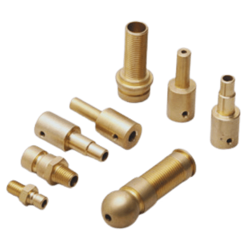 What are typical applications for CNC machined brass parts?