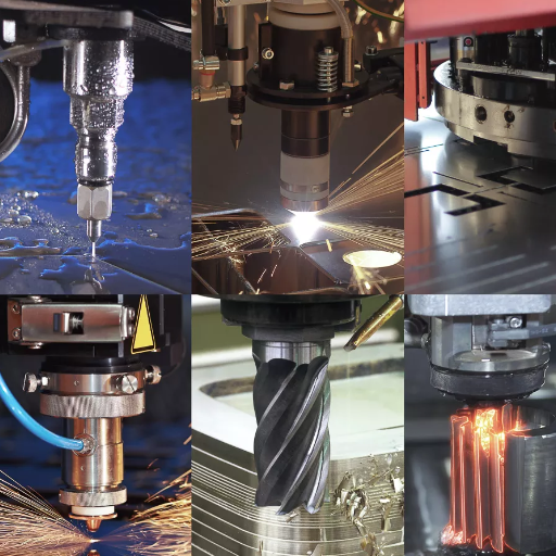 How does waterjet cutting compare to other methods for thick steel