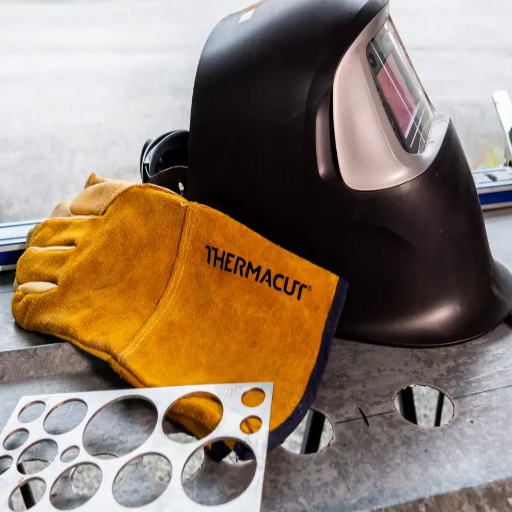What safety precautions should be taken when using a plasma cutter