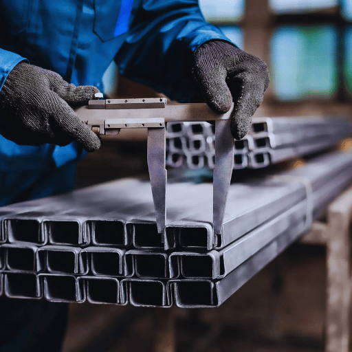 What are the primary processes involved in steel fabrication?