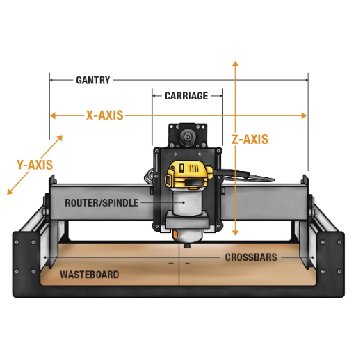 Deep-Dive into CNC Router Parts